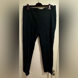 Theory Black Women's Trousers - Straight Leg